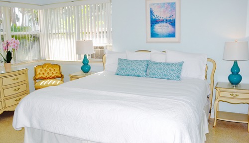 Basic-Apartment, 1 King-Bett und Schlafsofa, Poolblick