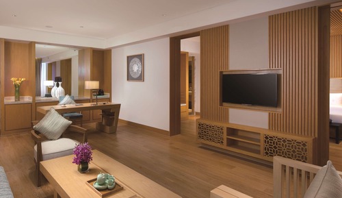 Suite, 1 Schlafzimmer, Nichtraucher, Gartenblick