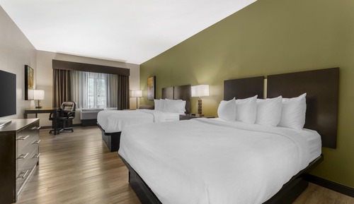 Standardzimmer, 2 Queen-Betten, Nichtraucher (with Single Sofabed;Larger Room)