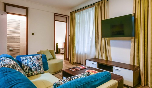 Standard-Apartment, 2 Schlafzimmer, Nichtraucher, Küche (Living Room, Full Kitchen)