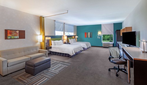 Suite, 2 Queen-Betten, barrierefrei, Badewanne