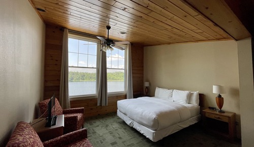 Zimmer, 1 King-Bett, Seeblick, Seeseite