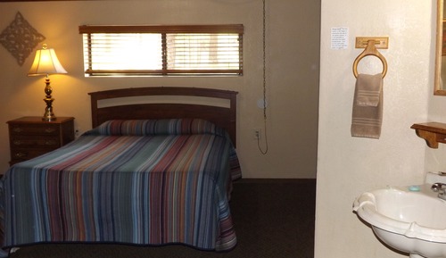 Ferienhütte, eigenes Bad (Hogan)