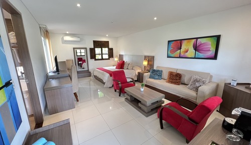 Deluxe-Studiosuite, 1 King-Bett