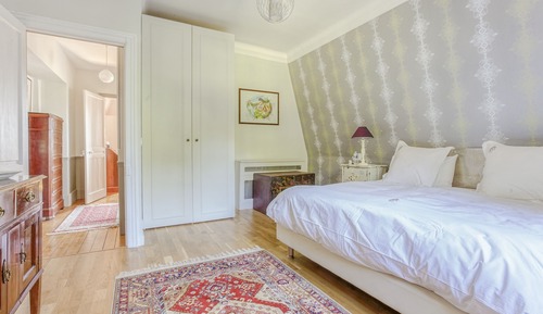 Familien-Suite, 2 Schlafzimmer, Kochnische, Gartenblick