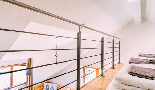 Panoramic-Studio, Kochnische, Gartenblick