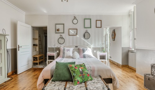 Deluxe-Doppelzimmer, 1 Queen-Bett, Nichtraucher, Gartenblick