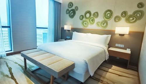 Premium-Zimmer, 1 King-Bett (Bath Shower Combination)