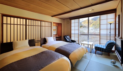 Traditional-Zweibettzimmer, Nichtraucher (Japanese Style, FU-RIN)