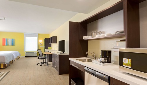 Studio, 2 Queen-Betten, barrierefrei, Nichtraucher (mob/hearing acc w/ bathtub)