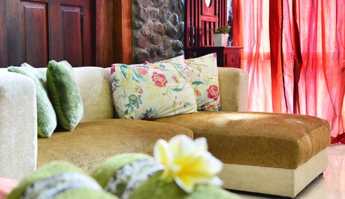 Einzelzimmer, 1 King-Bett, Gartenblick, zum Garten hin