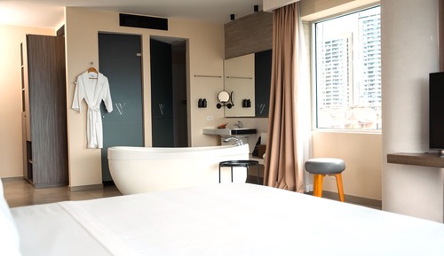 Suite, 1 King-Bett, Nichtraucher, Whirlpool (Efficiency)