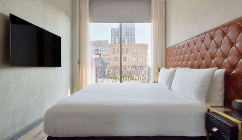 Zimmer, 1 Queen-Bett, Balkon