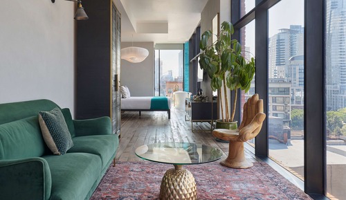 Studiosuite, Stadtblick