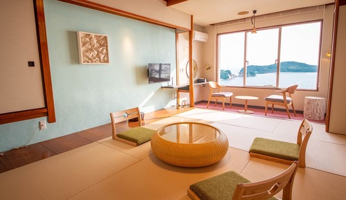 Traditional-Zimmer, Meerblick (Japanese Style)