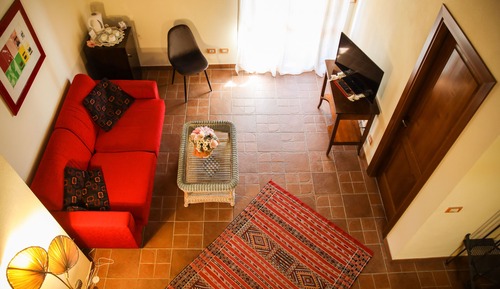 Familien-Maisonette, Balkon