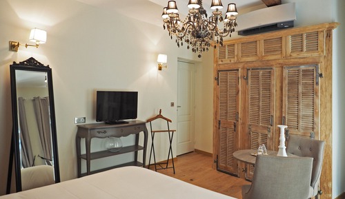 Signature-Doppelzimmer, Kochnische, Stadtblick
