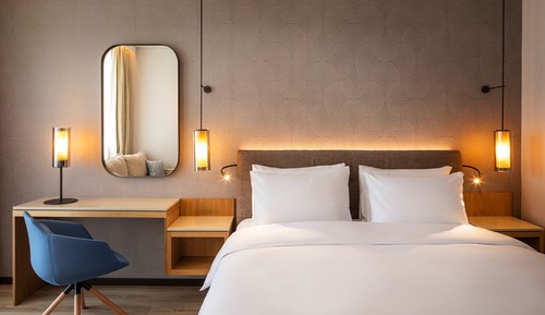 Zimmer, 1 King-Bett, Seeblick