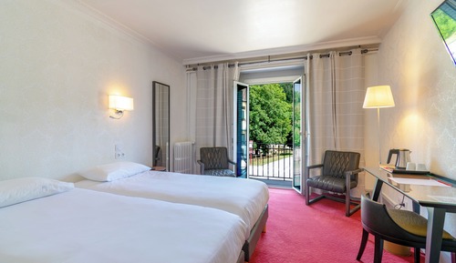 Zweibettzimmer, Balkon