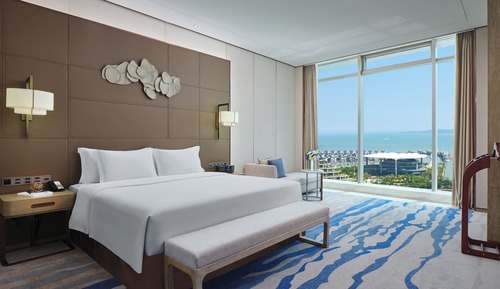 Classic-Zimmer, 1 King-Bett, Meerblick