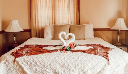 Honeymoon-Villa, 1 King-Bett, Whirlpool