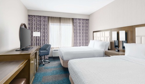 Zimmer, 2 Queen-Betten, Nichtraucher, Badewanne