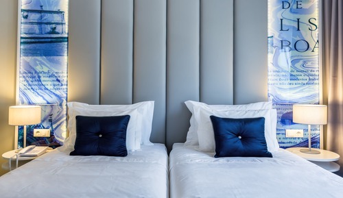 Standard-Doppel- oder -Zweibettzimmer