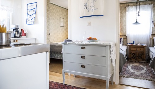 Ferienhaus, 2 Schlafzimmer, Gartenblick, Seeseite