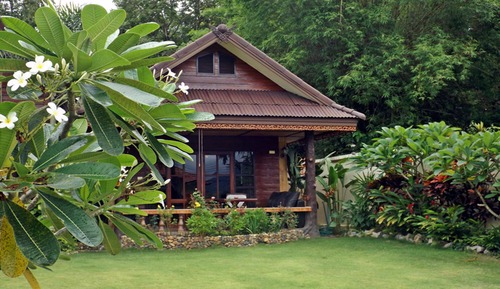Deluxe-Bungalow, Hügelblick