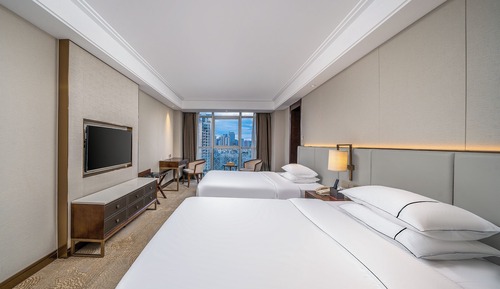 Executive-Zimmer, 2 Doppelbetten