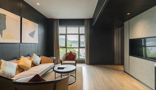 Executive-Suite, 1 King-Bett, Seeblick (Lounge Access)