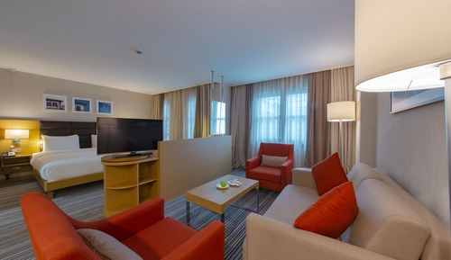 Zimmer, 1 King-Bett, barrierefrei