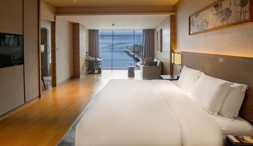 Standardzimmer, 1 King-Bett, Seeblick
