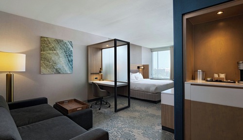 Suite, 1 King-Bett und Schlafsofa, Nichtraucher (Hearing Accessible)