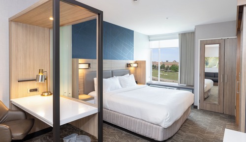 Suite, 1 King-Bett und Schlafsofa, Nichtraucher (Mobility Accessible, Roll-in Shower)