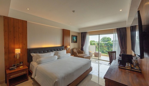 Zimmer, 1 King-Bett, Nichtraucher, Flussblick (Balcony)