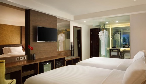 Zimmer, 2 Einzelbetten, Nichtraucher, Balkon