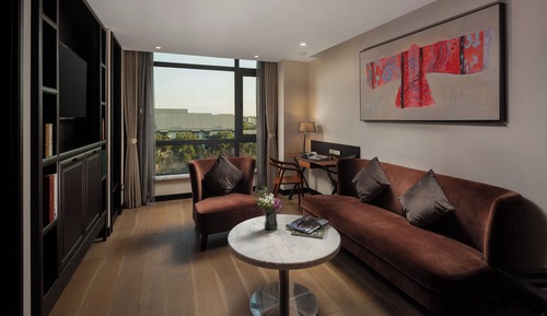 Deluxe-Suite, 1 King-Bett, Gartenblick