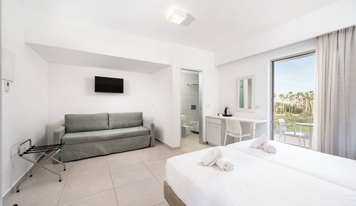 Deluxe-Suite, Gartenblick