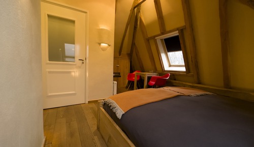 Standard-Doppelzimmer, 1 Doppelbett, Hügelblick
