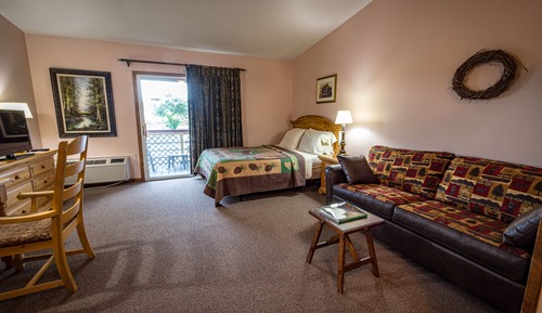 Deluxe-Zimmer, 1 Queen-Bett und Schlafsofa, Seeblick, Seeseite