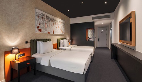 Premium-Zimmer, 2 Einzelbetten