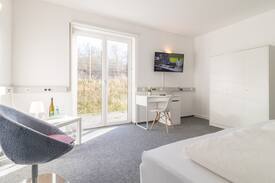 Woerrstadt Bed & Breakfast | B&B Budget-Doppelzimmer Nr. 11 / Gemeinschaftsbad