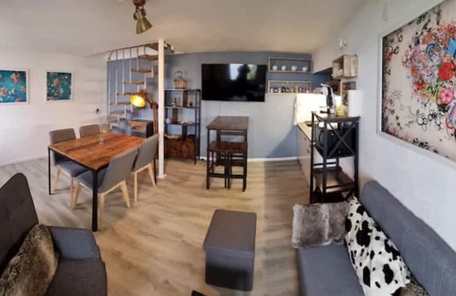 Brissago Wohnung | In the middle of the historic old town with a dream view of Lake Maggiore