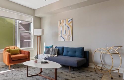 LoDo Wohnung | Denver | Charming 1BD/1BA Riverfront Apartment