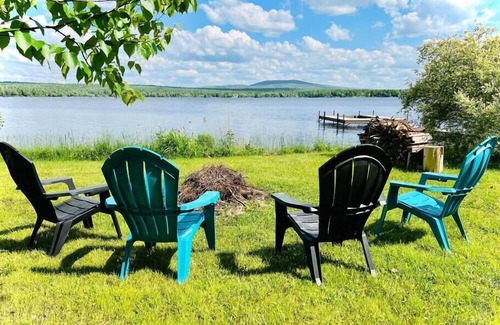 Le Haut-Saint-Francois Regional County Municipality Skihütte | Superb log cabin *Spa* *Waterfront*