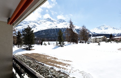 Champfer Wohnung | Cozy studio in Champfèr / St.Moritz (B4)