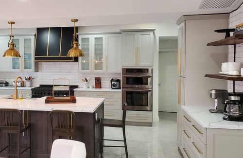 Caloosahatchee Haus | Custom Home with tile pool, boating dock and every comfort