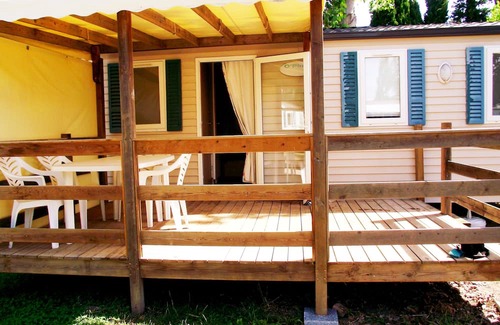 Sigean Haus | MOBILE HOME Conditioning, Small Price and close any activity! Family Camping