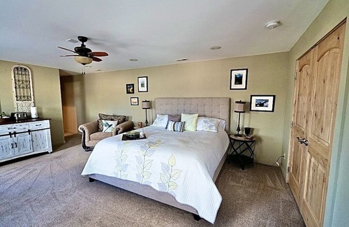 Westcliffe Haus | Three room suite with fire pit & grill on private patio under the Aspens
